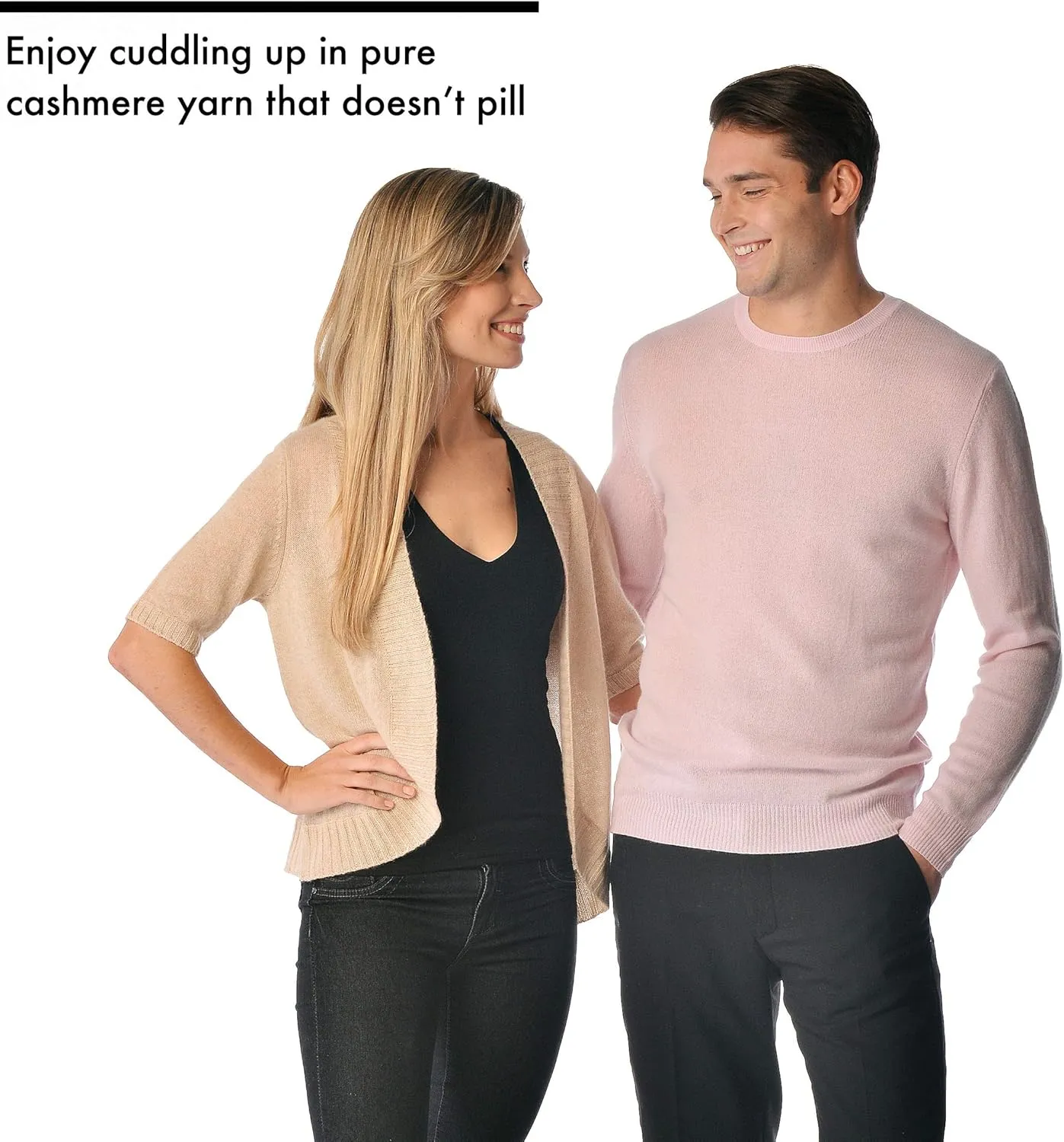 Cashmere Boutique 100% Pure Cashmere Hoodie Sweaters for Men – Full Zip, Long Sleeve, and Both Side Front Pockets