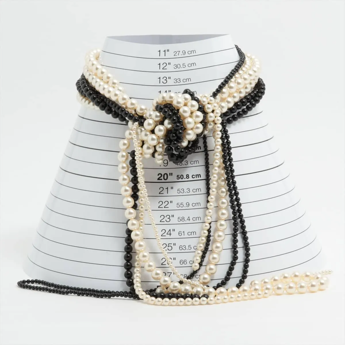 Chanel Coca-Cola B14K Necklace GP x  Pearl Silver
