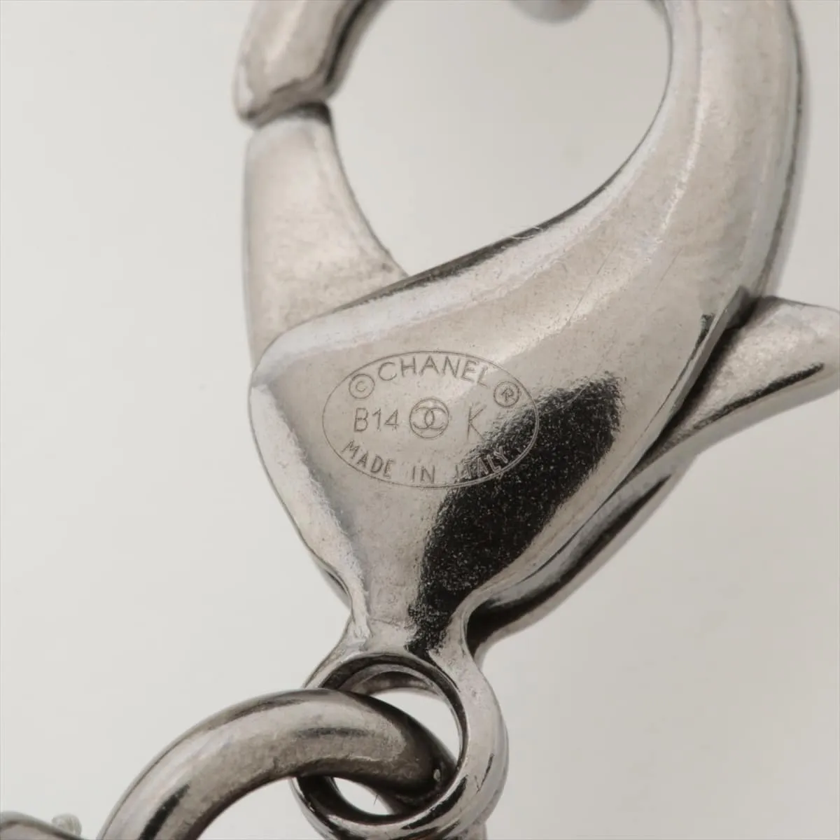 Chanel Coca-Cola B14K Necklace GP x  Pearl Silver