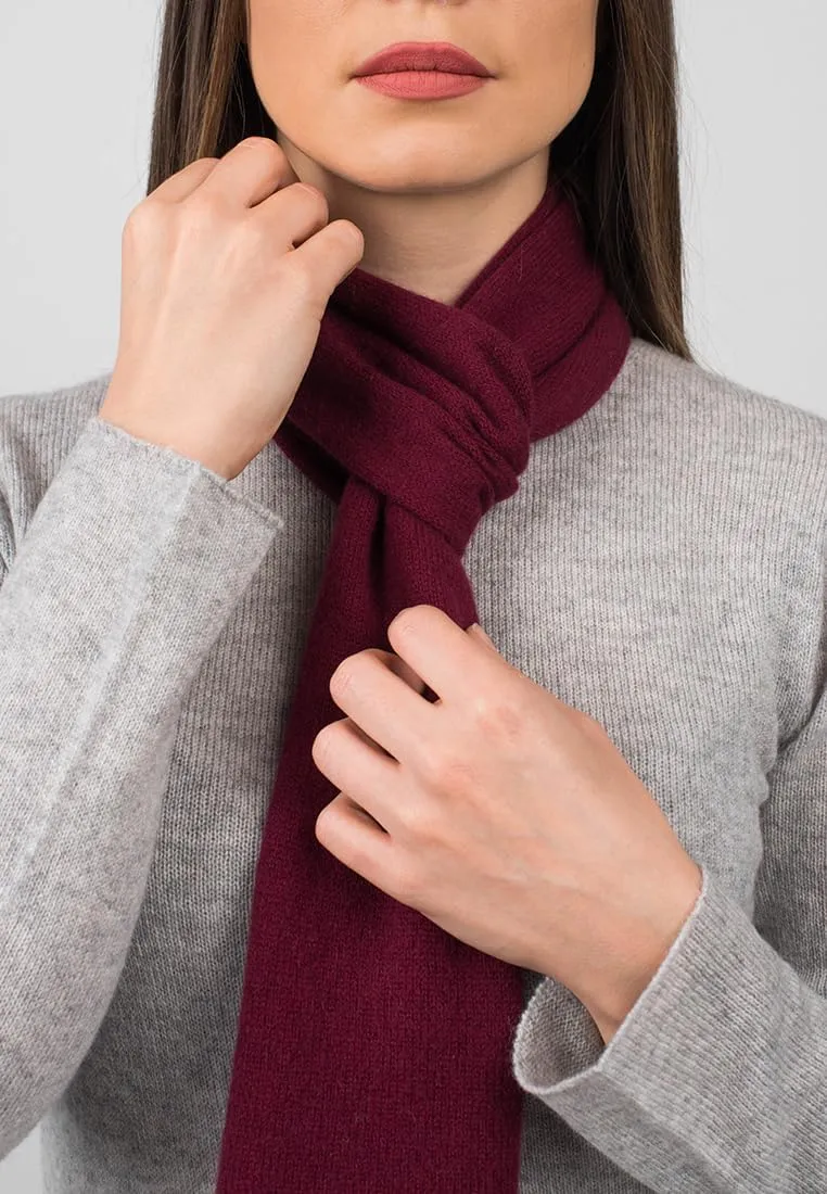 Dalle Piane Cashmere - Mini Scarf 100% cashmere - Made in Italy - Woman/Man