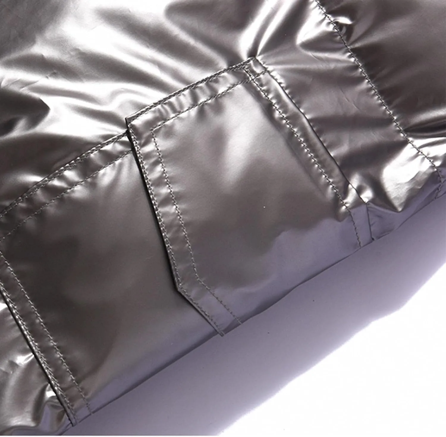 Men's Puffer Jackets Hooded Warm Winter Coats Bubble Puffy Down Jacket Full Zip Thicken Parka Water Resistant Outerwear