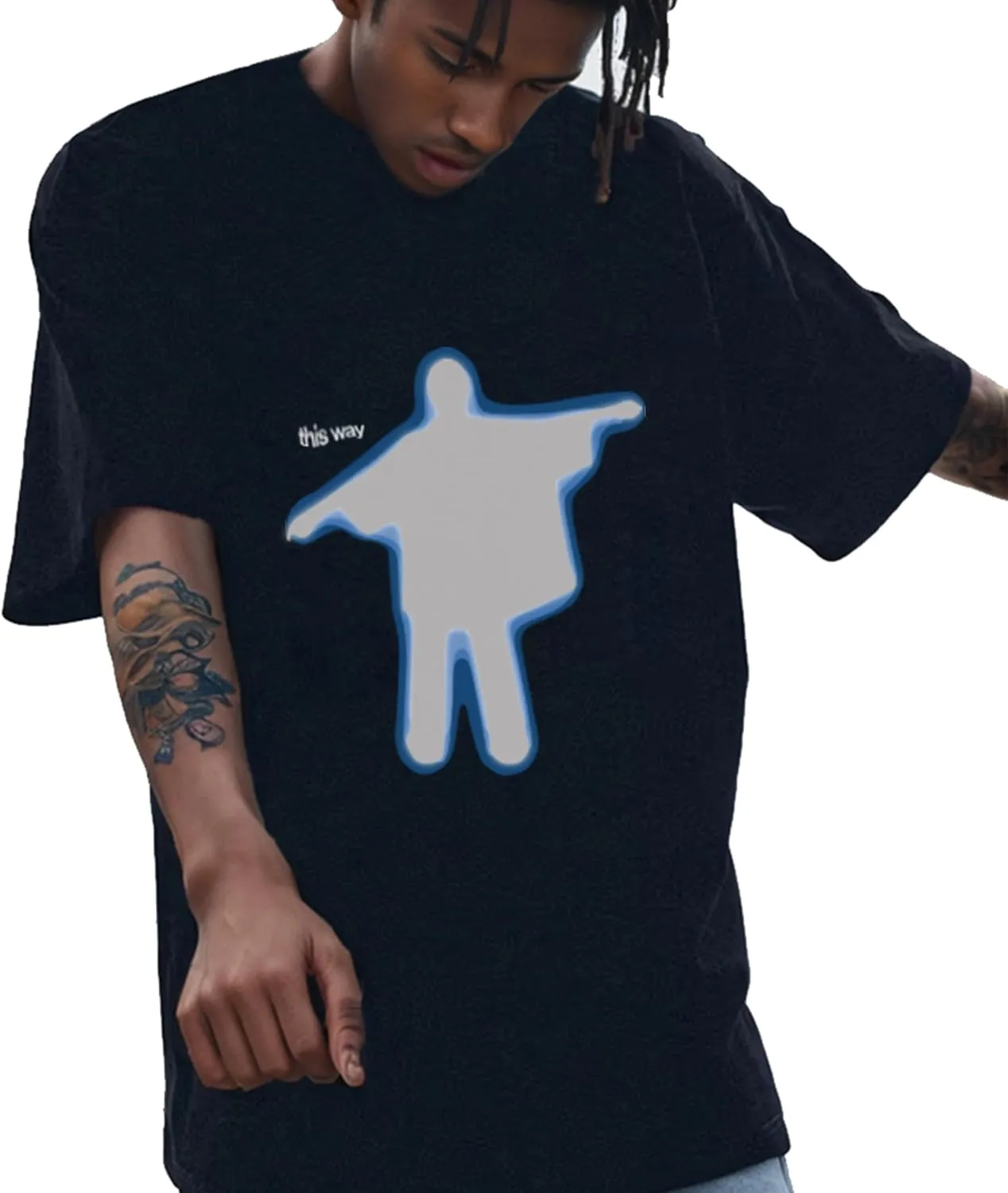 Oversized Tshirts Y2K Graphic Tees: Flame Skull Print Crew Neck Heavyweight Shirts Streetwear Funny Tops for Unisex