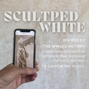 Sculpted White- Weathered Backdrop in a Bag