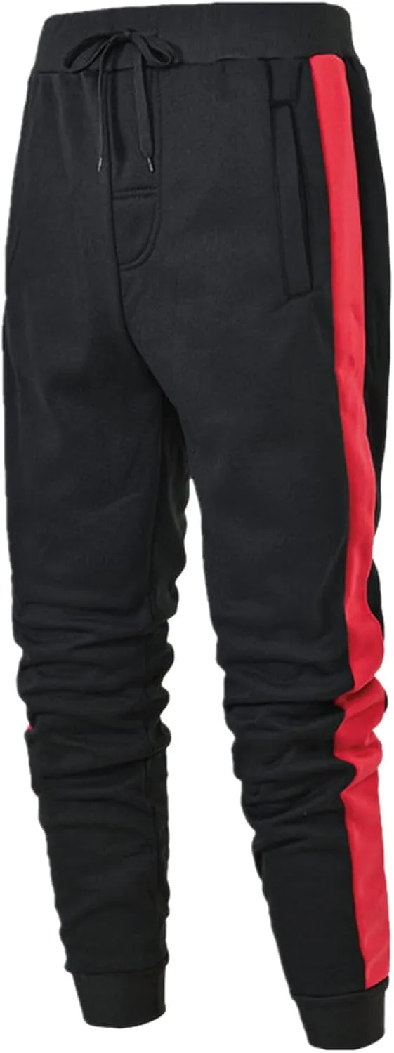 sdbrld Sweatpants For Men Men's Fashion Hip Hop Joggers Splice Drawstring Cargo Pants Hiking Outdoor Sweatpants Trousers