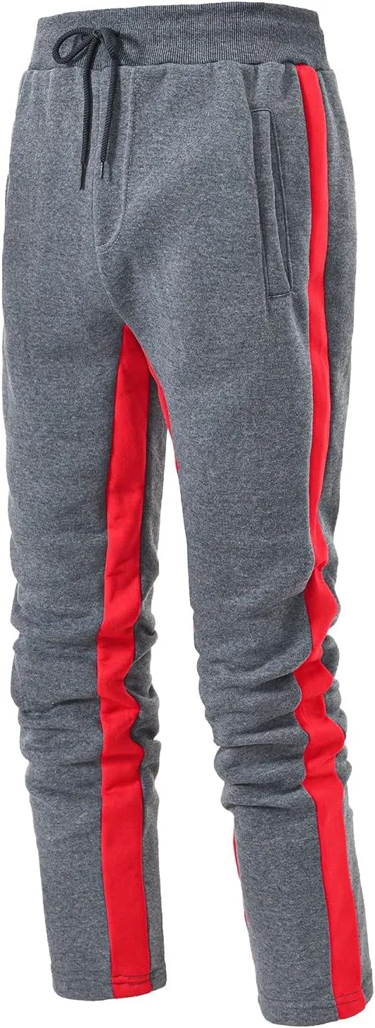 sdbrld Sweatpants For Men Men's Hip Hop Joggers Fashion Splice Drawstring Cargo Pants Hiking Running Sweatpants Trousers