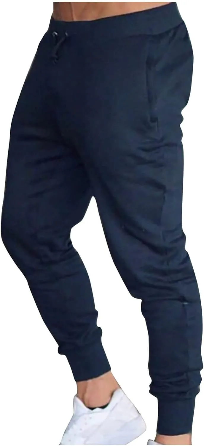 sdbrld Sweatpants For Men Mens Joggers Pants Casual Athletic Drawstring Pocket Cargo Pants Hiking Outdoor Track Sweatpants