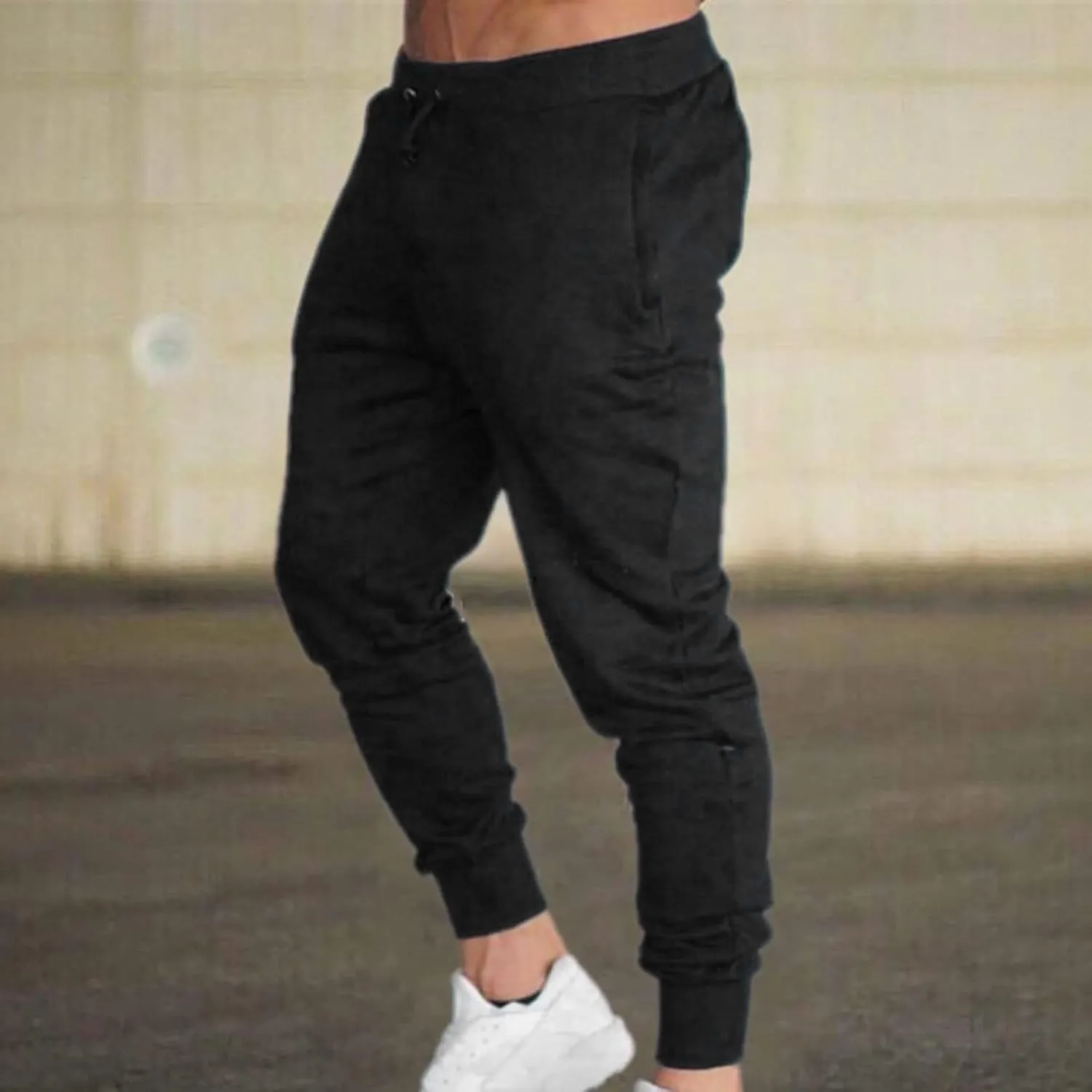 sdbrld Sweatpants For Men Mens Joggers Pants Trendy Athletic Drawstring Pocket Cargo Pants Hiking Outdoor Track Sweatpants