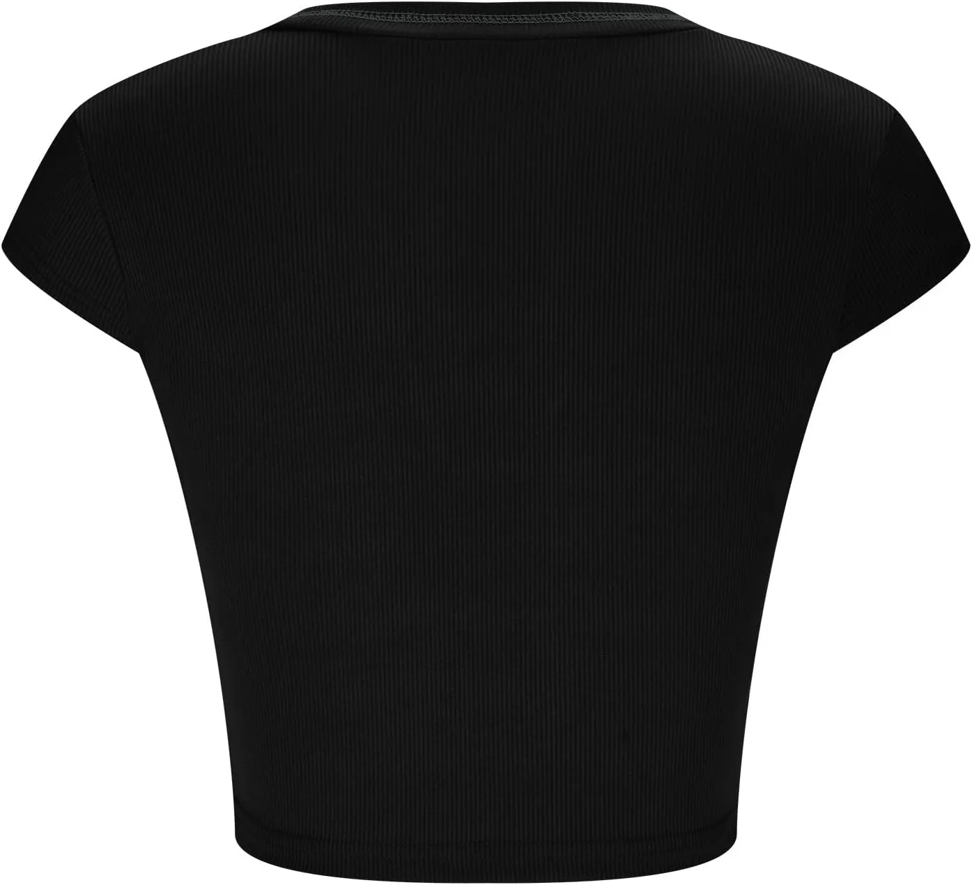 Women Cap Sleeve Knit Sweater Vest Crop Tops Casual Fashion Stretchy Slim Fit V Neck Ribbed Tank Top Pullover Shirts