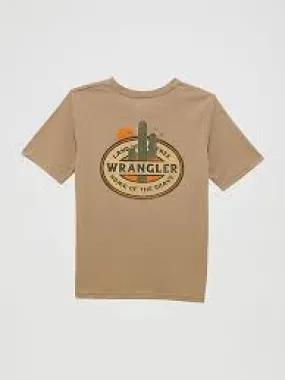WRANGLER Boy's Western Back Graphic T-Shirt